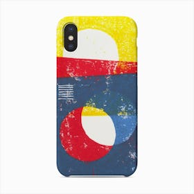 Basic In Red Yellow And Blue Phone Case