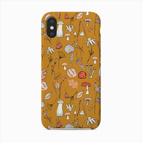 Mushroom Mustard Phone Case