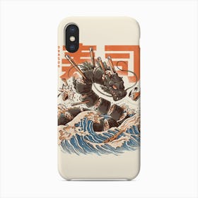 The Great Sushi Dragon Phone Case