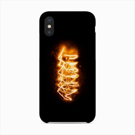 Glowing Light Bulb Phone Case