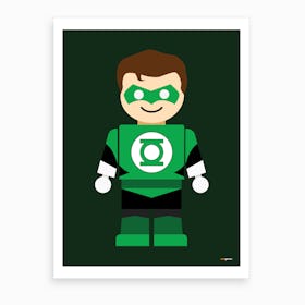 Toy Green Lantern Art Print