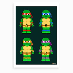 Toy Teenage Mutant Ninja Turtles Art Print