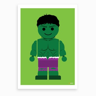Toy Hulk Art Print