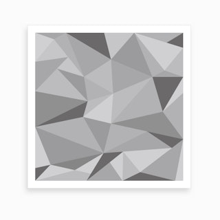 Fifty Shades of Grey - Square Art Print