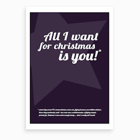 All I Want for Christmas II Art Print