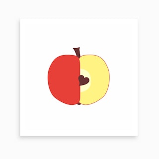 An Apple a Day Art Print