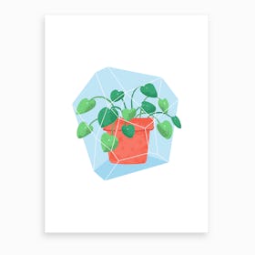 Potted Plant #1 Art Print