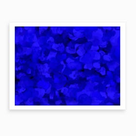 Cobalt Sea Art Print