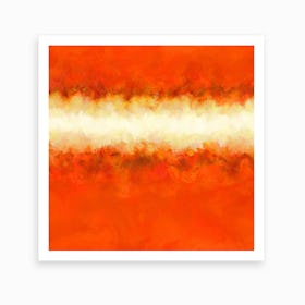 Tangerine Sunshine Art Print