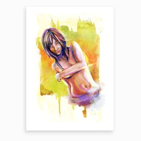 Asian Woman Art Print