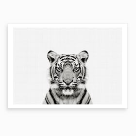 Tiger BW I Art Print