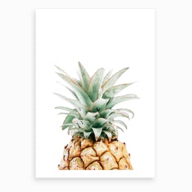 Watercolor Pineapple I Art Print