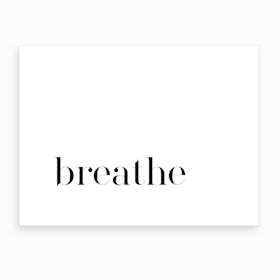 Breathe XII Art Print