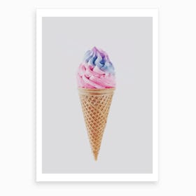 Ice-Cream X Art Print