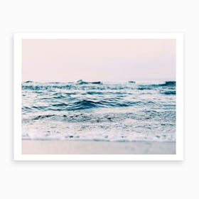 Ocean Blush Art Print