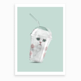 Catshake Art Print