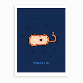 Cellfie Art Print
