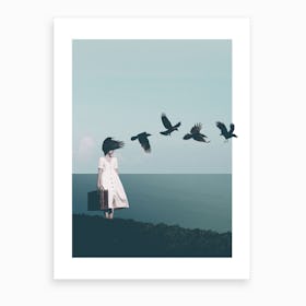 Forgetting Your Face Art Print