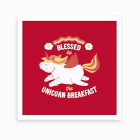 Bacon Breakfast Art Print