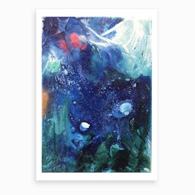 Bright Ocean Life Art Print