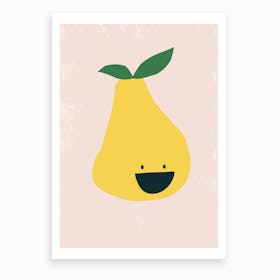 Pear Fruit Art Print