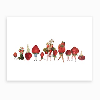 Strawberry Fields Art Print