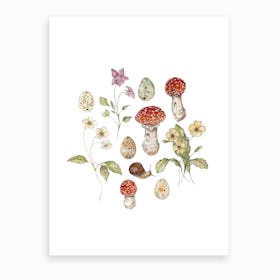 Summer Meadow Collection Art Print