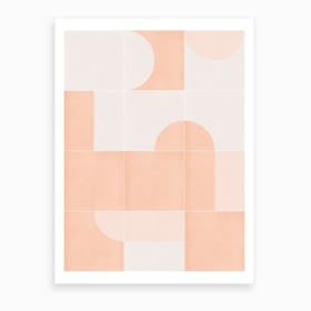 Retro Tiles 06 Art Print