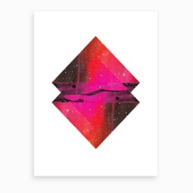 Diamond 2 Art Print