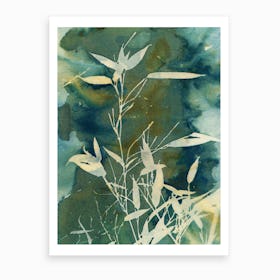 Bamboo Garden Art Print