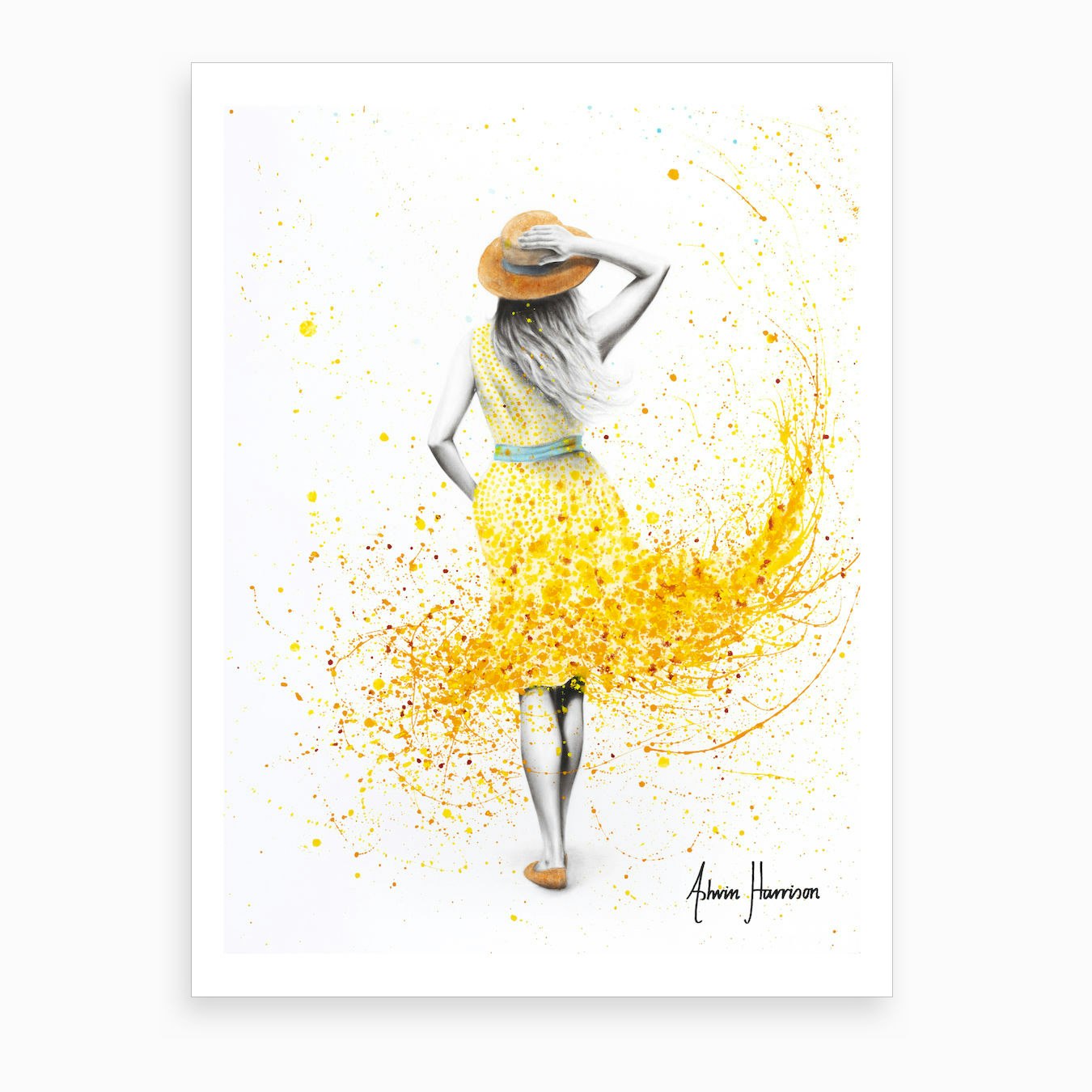 Where She Finds Art Print by Ashvin Harrison Fy