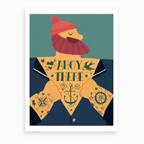 Ahoy There Art Print