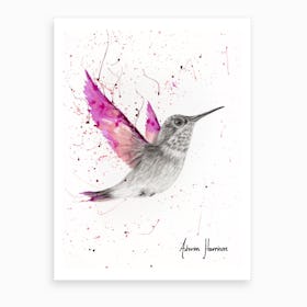 Magetna Rose Bird Art Print