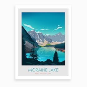 Moraine Lake Banff Art Print