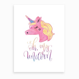 My Unicorn Art Print