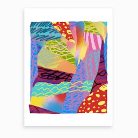 Abstract Colorful Art Print