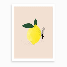 Citronnille Art Print