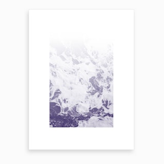 Purple Ocean Art Print