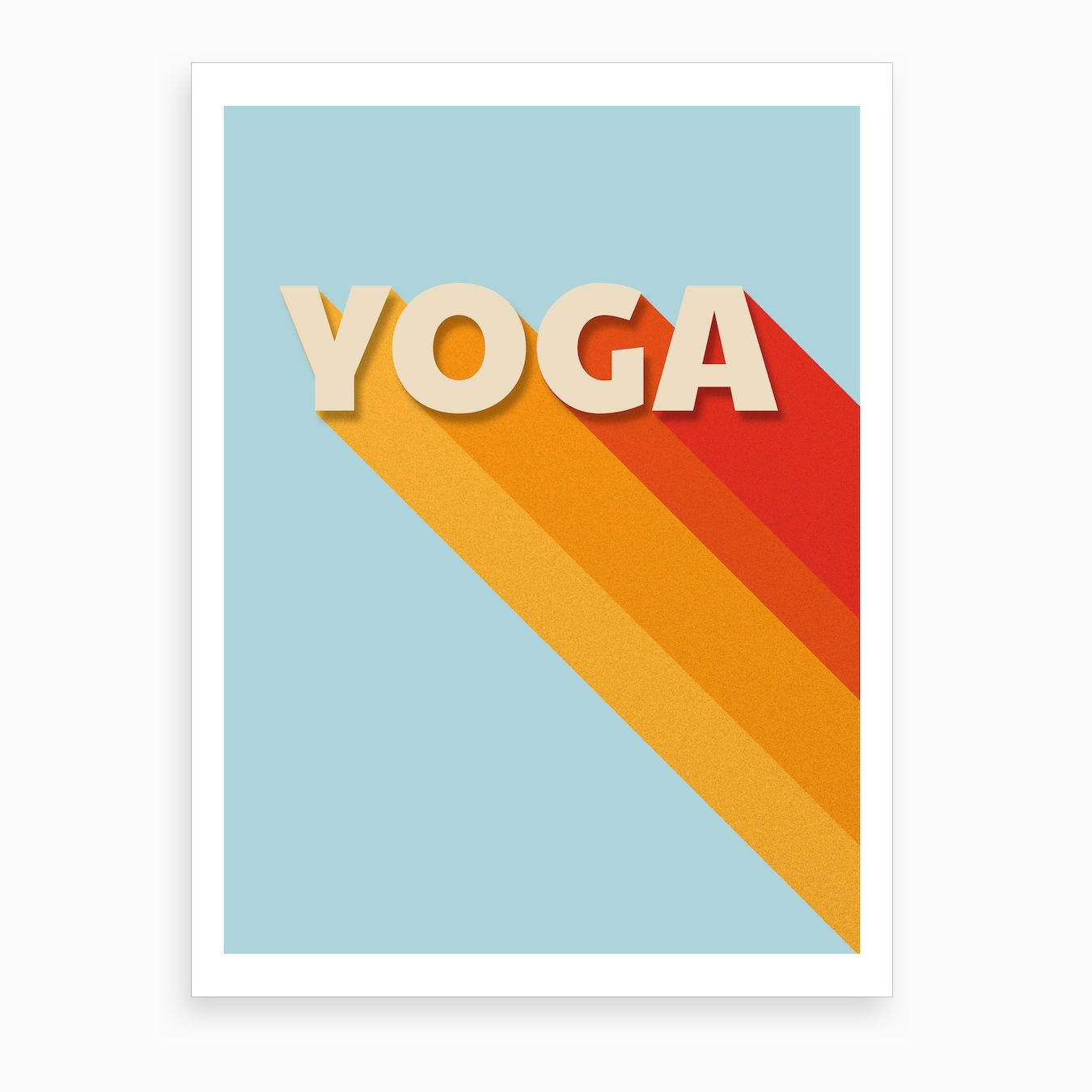 yoga art prints