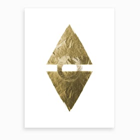 Triangles Art Print