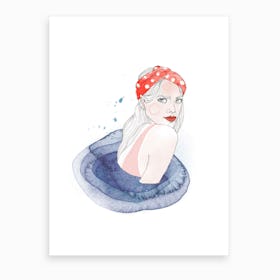 Aquarius Art Print