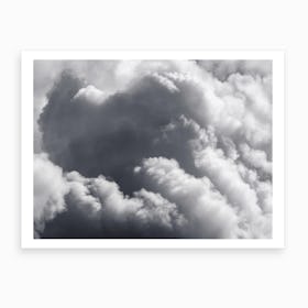 Clouds 5 Art Print