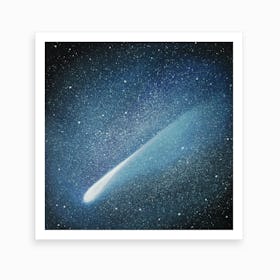 Halley'S Comet Art Print