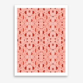 Kaleidoscopic Cretto Art Print