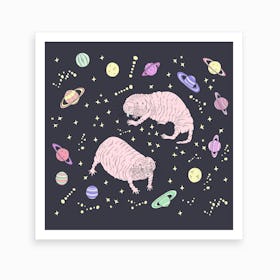 Space Rats Art Print