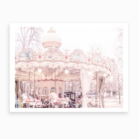 Carousel Paris III Art Print