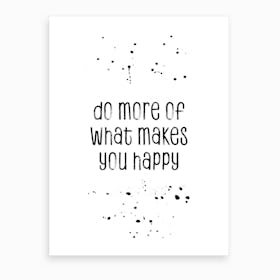 Do More Art Print