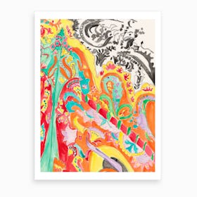 Lively New.Jpg Art Print