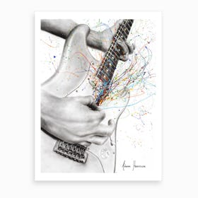 The Guitar Solo Art Print