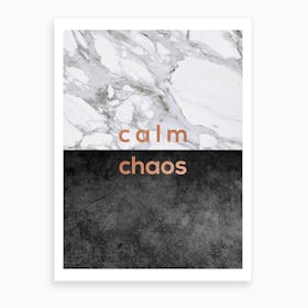 Calm Chaos Art Print